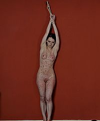 Teen Breast Whipping Torture